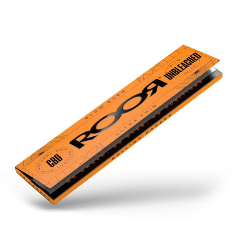 ROOR - CBD Gum Unbleached King Size Rolling Papers