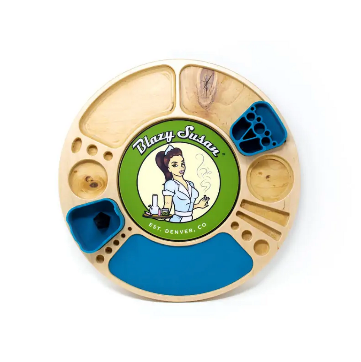 Blazy Susan Lazy Susan Spinning Tray The JuicyJoint