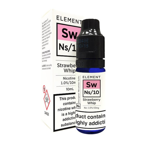 SALE!! Element E-liquid - 10ml Nicotine Salts 10mg