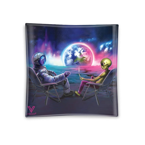 V Syndicate - Blunt Orbit - Glass Ashtray