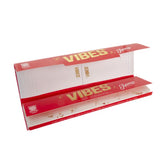 Vibes - King Size Slim - Hemp Papers with Tips