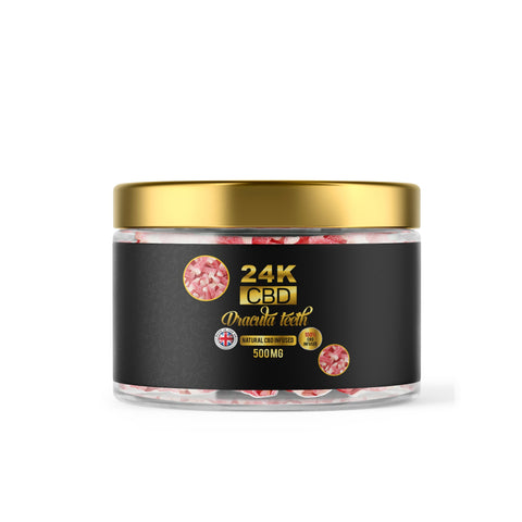 24K CBD - Dracula Teeth 500mg CBD