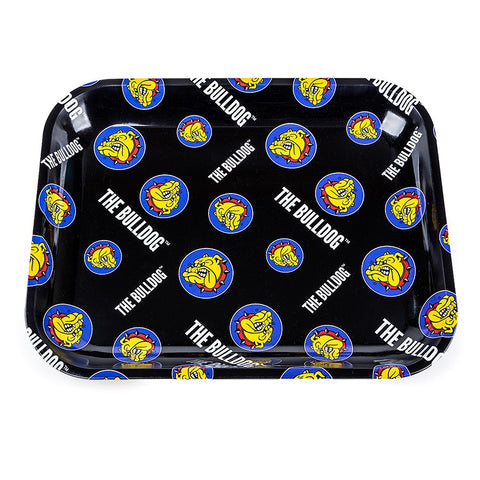The Bulldog - Multi Logo Metal Rolling Tray