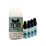 Bear Flavors Pack of 4 x 10ml in 200ml Chubby Bottle (TPD Compliant) - The JuicyJoint