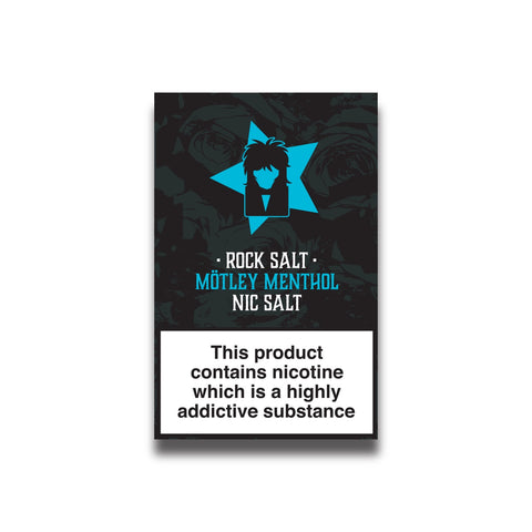 Rock Salt Menthol - 10ml E-Liquid Nicotine Salts 20mg