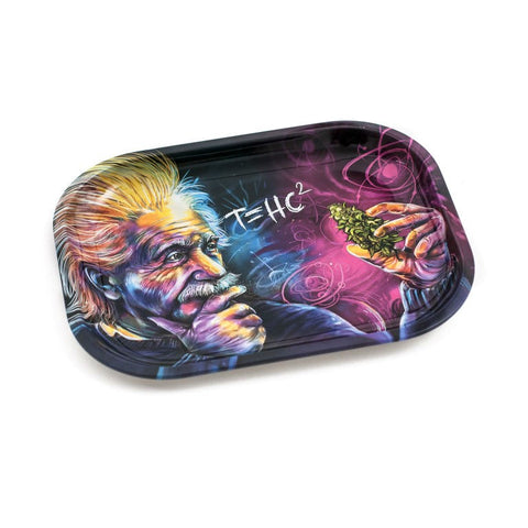 Mini Metal Rolling Tray - Einstein