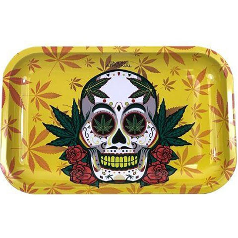 Smoke Arsenal - Skull And Stoned Rolling Tray
