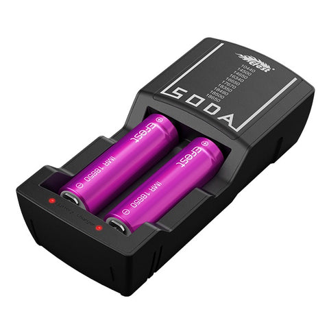 Efest Soda 2 x Battery Charger - The JuicyJoint