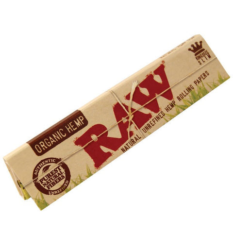 Raw - Organic Hemp Kingsize Slim Papers - The JuicyJoint