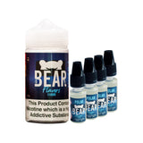 Bear Flavors Pack of 4 x 10ml in 200ml Chubby Bottle (TPD Compliant) - The JuicyJoint
