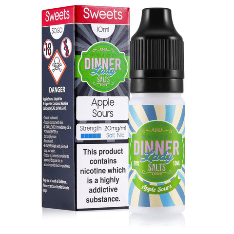Dinner Lady Nicotine Salts 10mg E-Liquid 10ml