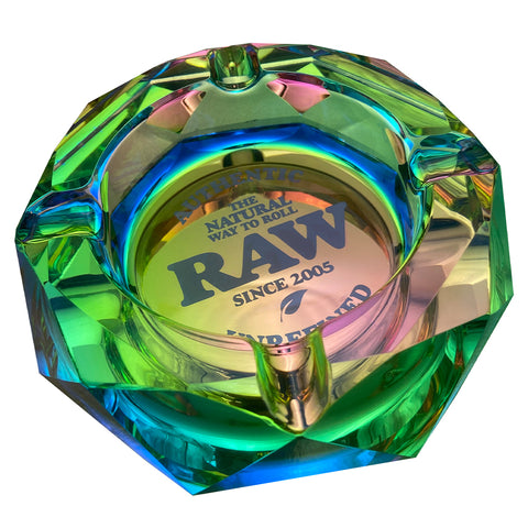RAW - Rainbow Glass Ashtray