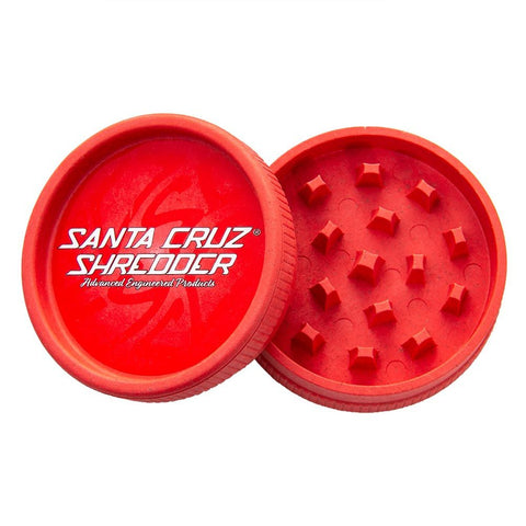 Santa Cruz Shredder "ORIGINAL STYLE" - 2 Piece Hemp Plastic Grinder