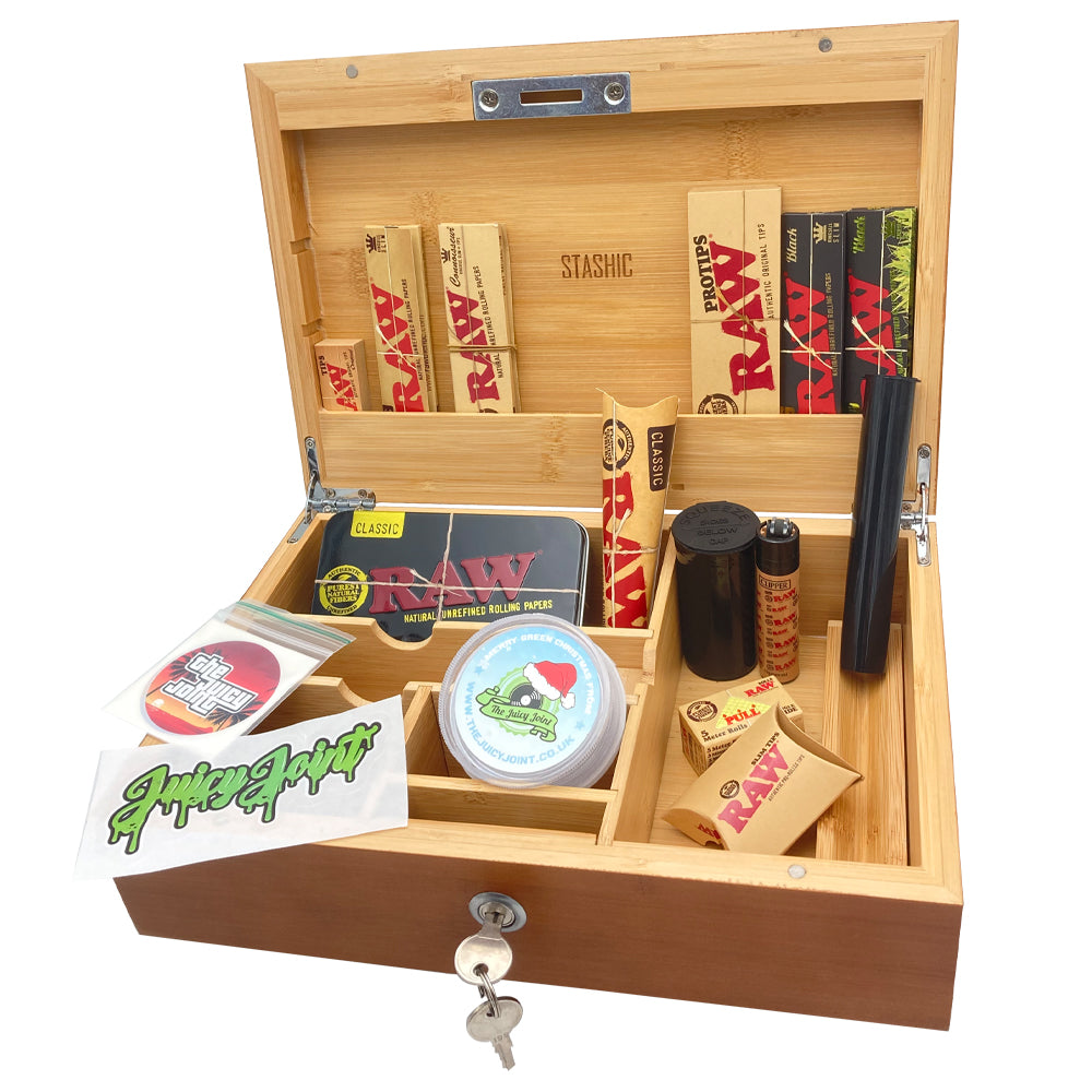 RAW x Stashic - Deluxe Rolling Box - Gift Set – The JuicyJoint