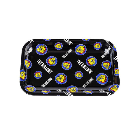 The Bulldog - Multi Logo Metal Rolling Tray