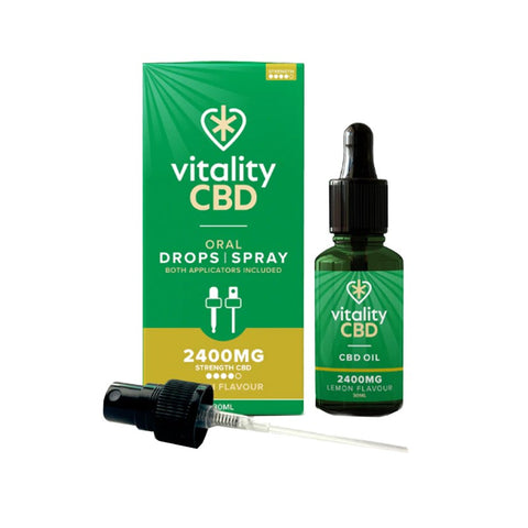 Vitality CBD - 30ml CBD Oil - Lemon Flavour