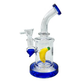 Banana - 17cm Glass Mini Percolator Bong