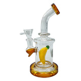 Banana - 17cm Glass Mini Percolator Bong