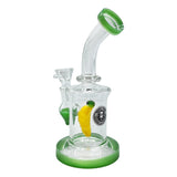 Banana - 17cm Glass Mini Percolator Bong