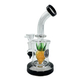 Pineapple - 17cm Glass Mini Percolator Bong