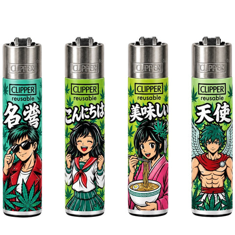 Clipper Lighters - Anime Weed