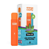 Orange County - Broad Spectrum CBD Re-Fillable Vape Kit 750mg CBD - 700 Puffs