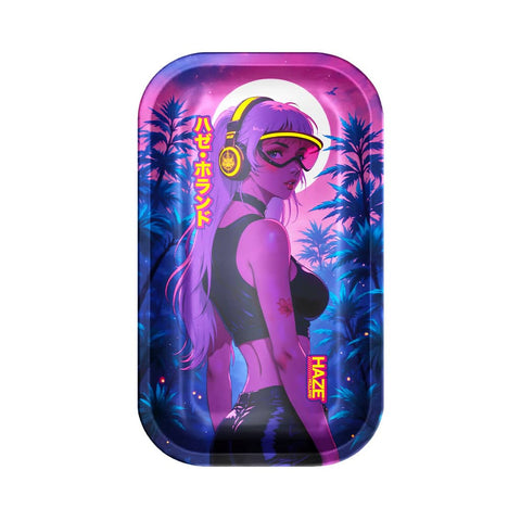 Misa Anime - Medium Rolling Tray by Haze Holland