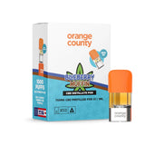 Orange County - Broad Spectrum CBD Replacement Pods -  750mg CBD - 700 Puffs