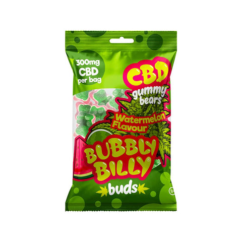 Bubbly Billy Buds - Watermelon 300mg CBD Gummy Bears