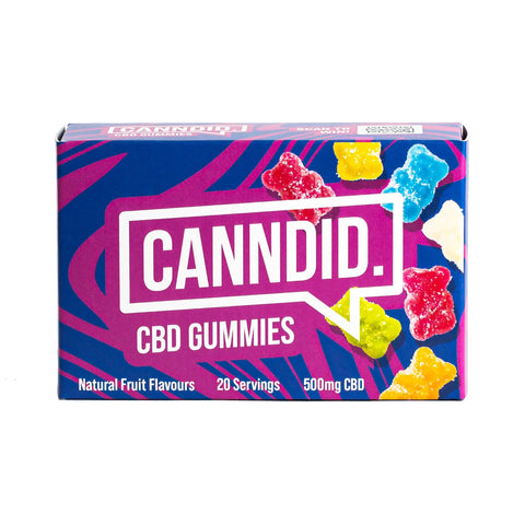 Canndid CBD - 500mg CBD Gummies - 20 Sweets