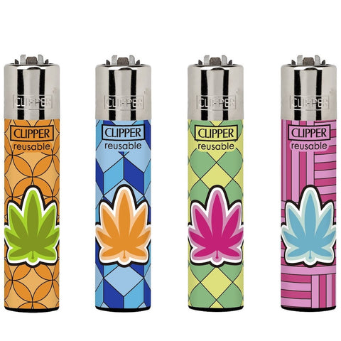 Clipper Lighters - Leaf Tile