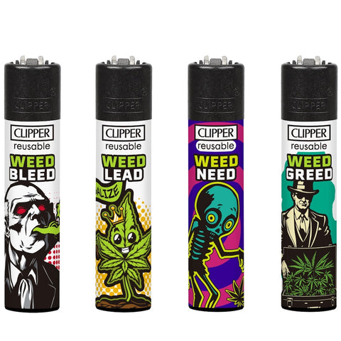 Clipper Lighters - Weed Rhyme