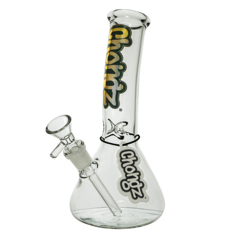Chongz "Lean Dean" - 22cm Clear Lean Back Ice Bong