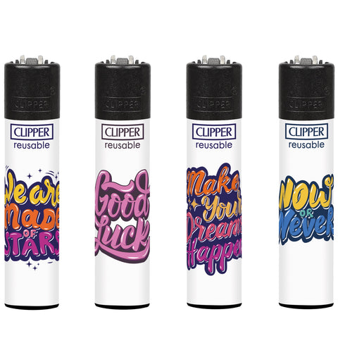 Clipper Lighters - Motivational Sentences 1