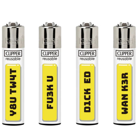 Clipper Lighter - Naughty Words 12