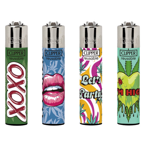 Clipper Lighters - Weed High