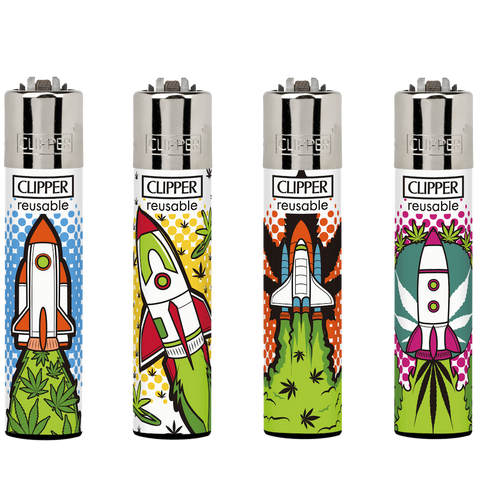 Clipper Lighter - Astro Weed 3