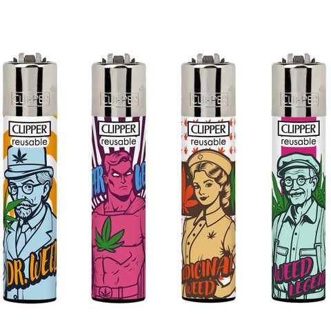Clipper Lighters - Family Weed