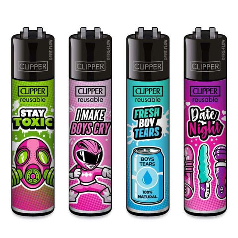 Clipper Lighters - Girly Slogan 15