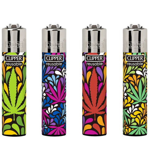 Clipper Lighters - Leaf Style