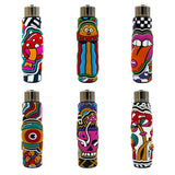 Clipper Lighter  - Mini With Rubber Case - Psycho Universe