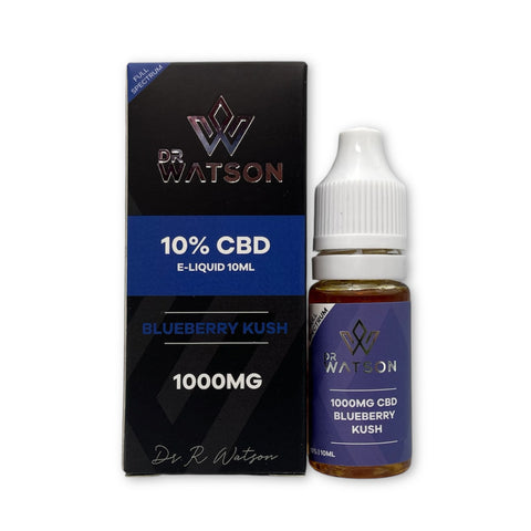 Dr Watson - 1000mg Full Spectrum 10% CBD E-Liquid