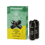 Darwin CBD - 2 x Spare Vape Pods - 900mg CBD / CBG ( 2 x 450mg Pods)