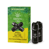 Darwin CBD - 2 x Spare Vape Pods - 900mg CBD / CBG ( 2 x 450mg Pods)