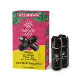 Darwin CBD - 2 x Spare Vape Pods - 900mg CBD / CBG ( 2 x 450mg Pods)