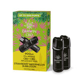 Darwin CBD - 2 x Spare Vape Pods - 900mg CBD / CBG ( 2 x 450mg Pods)