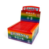 Elements Rainbow - Kingsize Slim - Rolling Papers - Box of 50