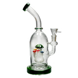 Mystic Myco Mushroom Percolator - 23cm Dab Adaptable Waterpipe Bong - GWPFUNGIB
