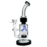 Fung High Mushroom Percolator - 23cm Dab Adaptable Waterpipe Bong - GWPFUNGI