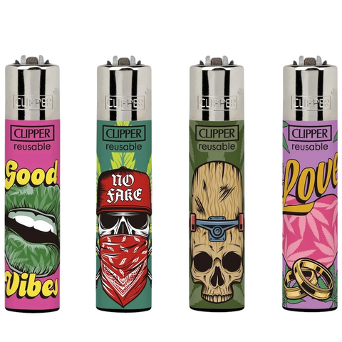 Clipper Lighters - Ganja Vibes